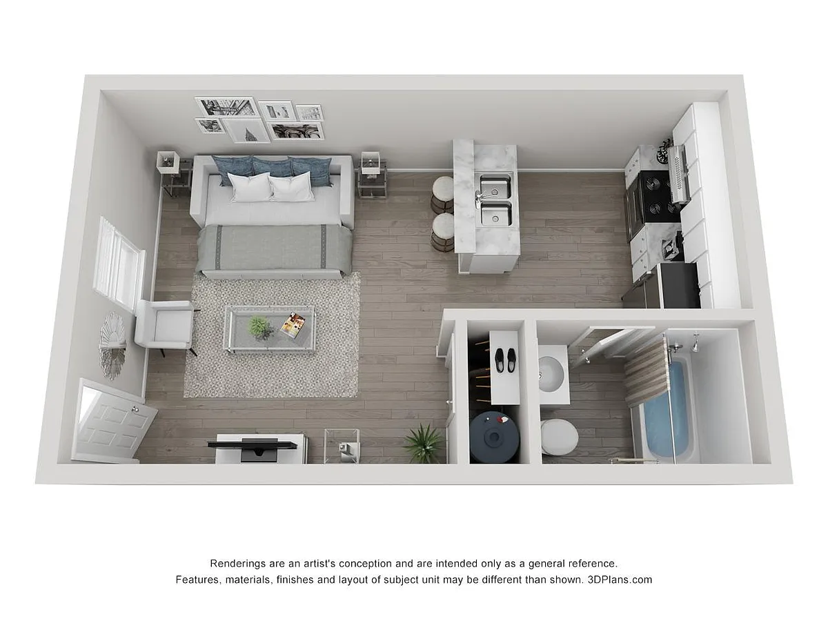 Floor plan Studio