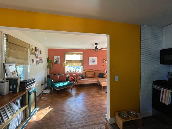 LR, view from kitchen (furnished/current tenants)