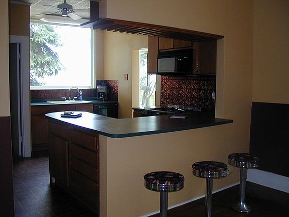 View of Kitchen from Dining Room