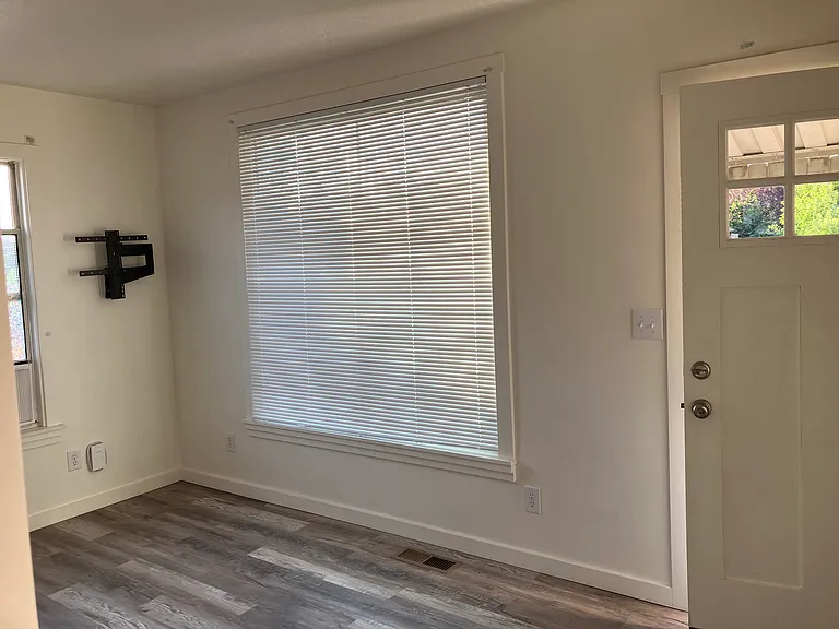 Front door, Living room