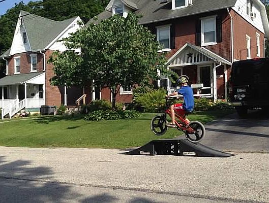 Street out front, driveway