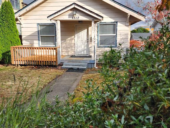 Front of unit for rent