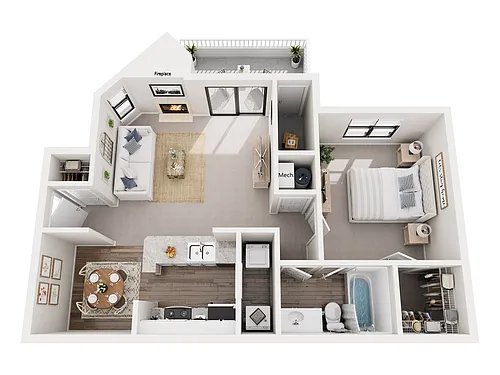 Floor plan Maple
