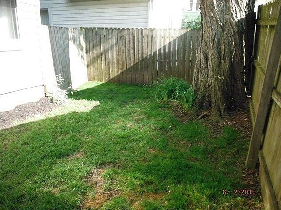 Fenced in yard