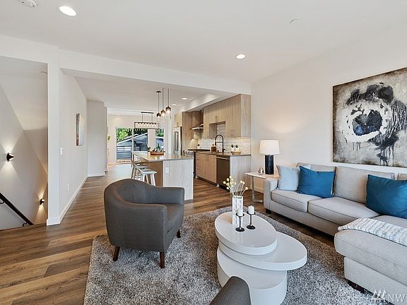 Photo of another floor plan to show finishes
