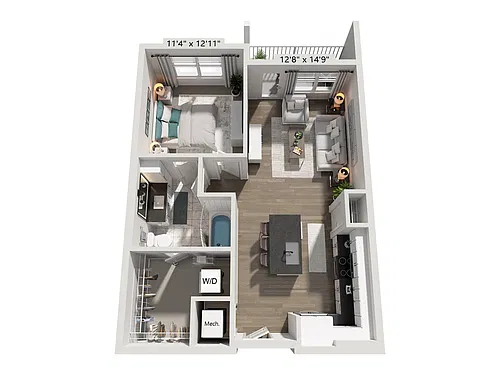 Floor plan A1