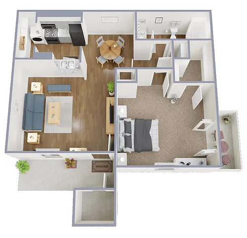 Floor plan 1A