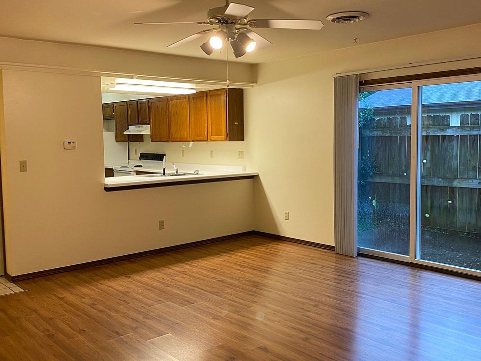 Living Room with Hardwood Laminate Floor