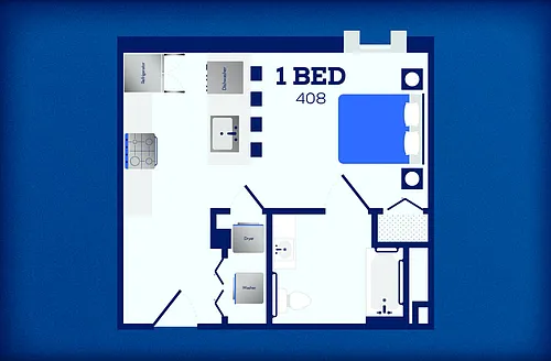 Floor plan 408