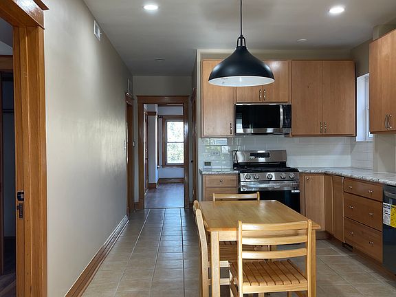 Kitchen and hallway