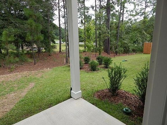 View from rear porch