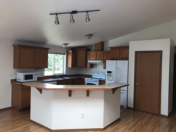 Kitchen with large pantry