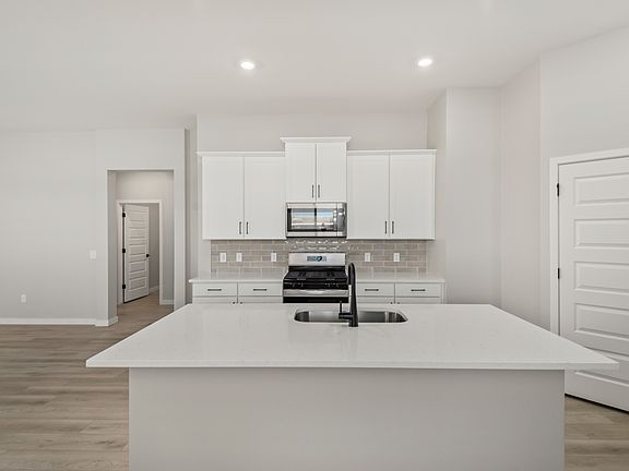 Spacious countertops are perfect for preparing your favorite foods.