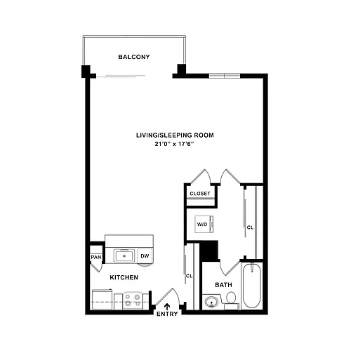 Floor plan StudioC P