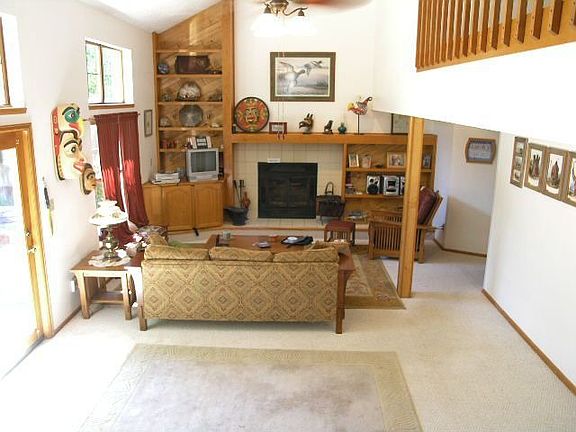 Lower level living room