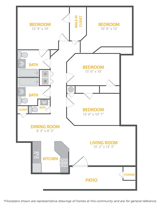 Floor plan The Sicilian