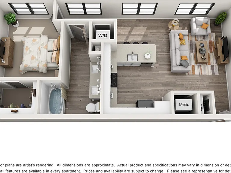 One Riverwalk A7 Floor Plan One Riverwalk A7 Floor Plan