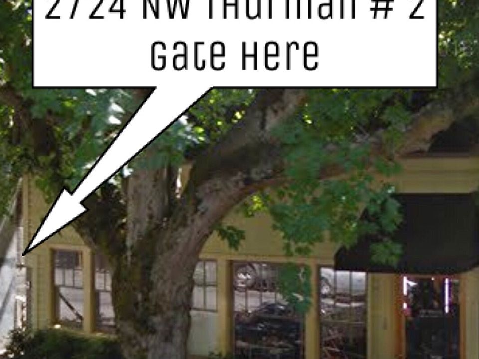 private gated entry to side of building