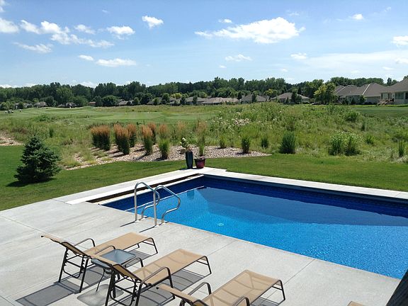 Pool and Golf Course View