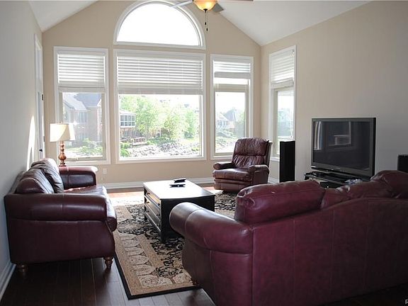Superb great room with an exceptional view of the water!