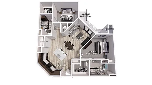 Floor plan B4