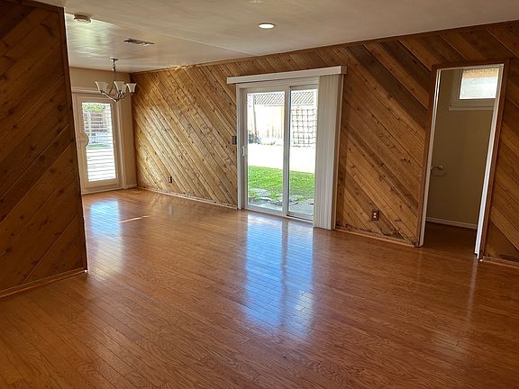 Family room and dining area