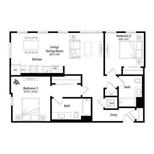 Floor plan C4