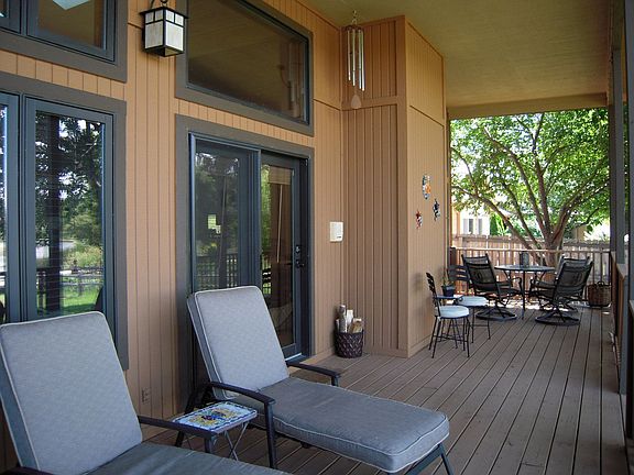 Covered Lakeside Deck