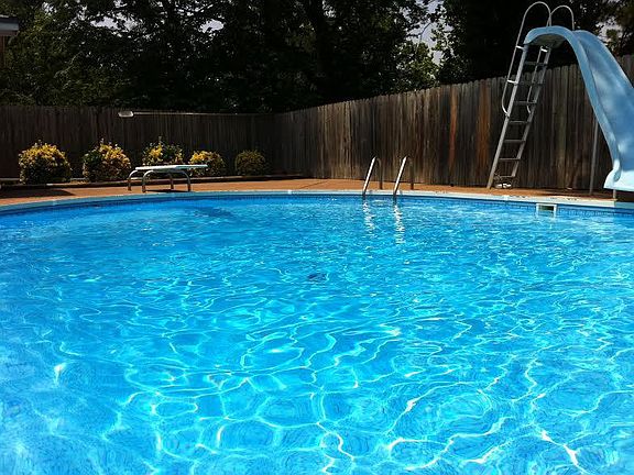 slide and diving board