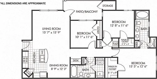 Floor plan C1 floor plan