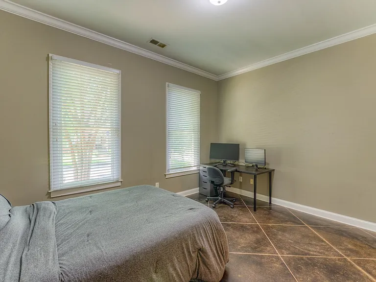Master bedroom main floor.
