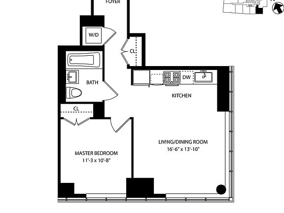 2nd image of 2 Northside Piers APT 10E
