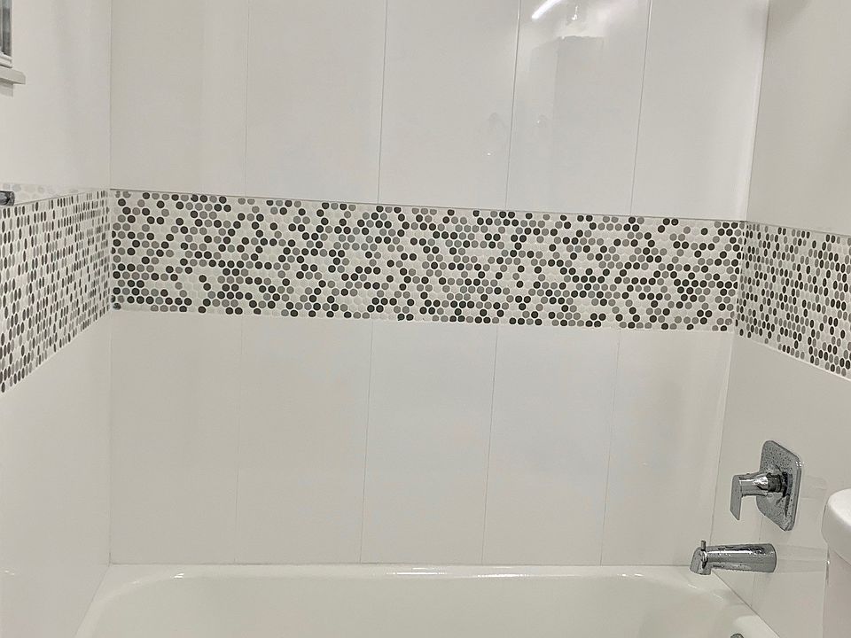 all new tile and tub