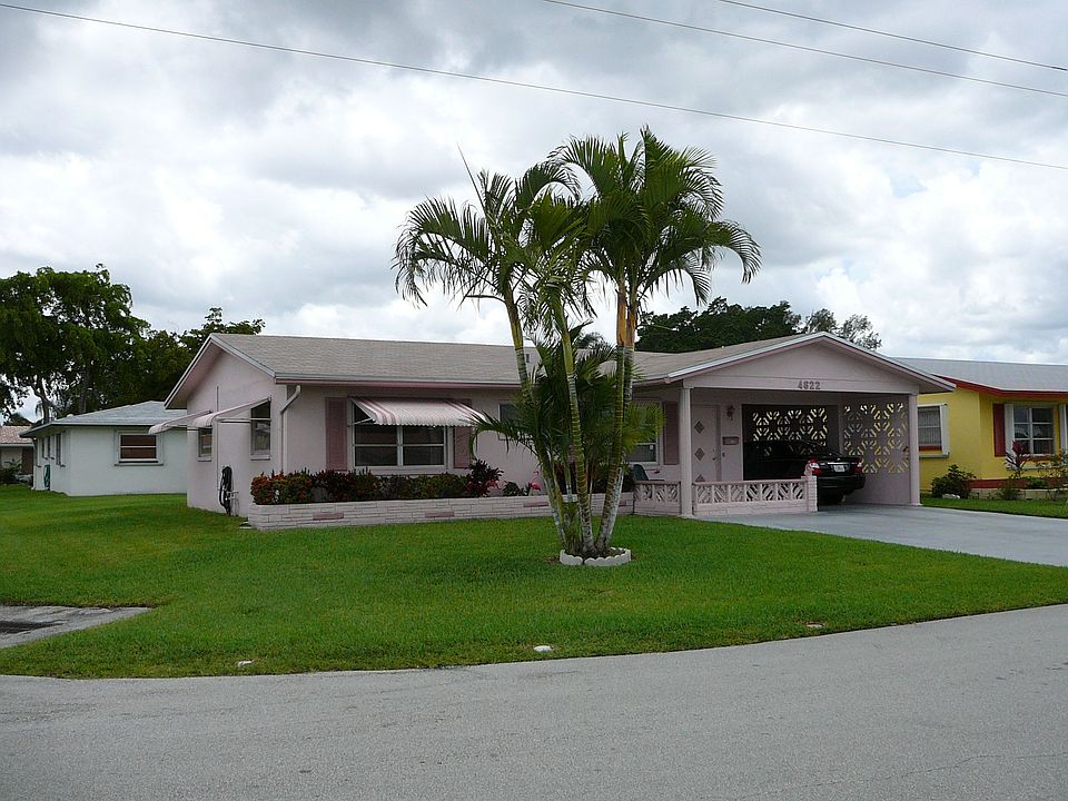 Front view, carport, double driveway 