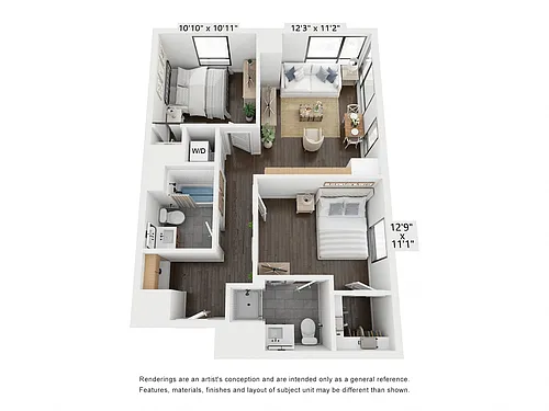 Floor plan Chestnut Hill