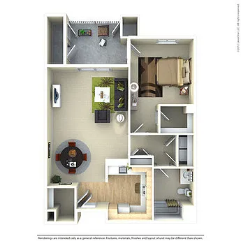 Floor plan The Firenze BMR