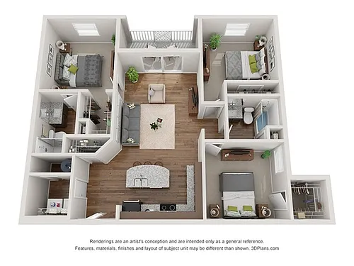 Floor plan Martinique