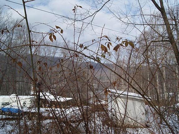 From bottom of property