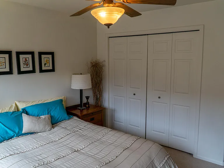 Large closet, south bedroom.