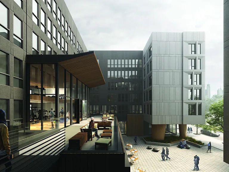Exterior and Courtyard