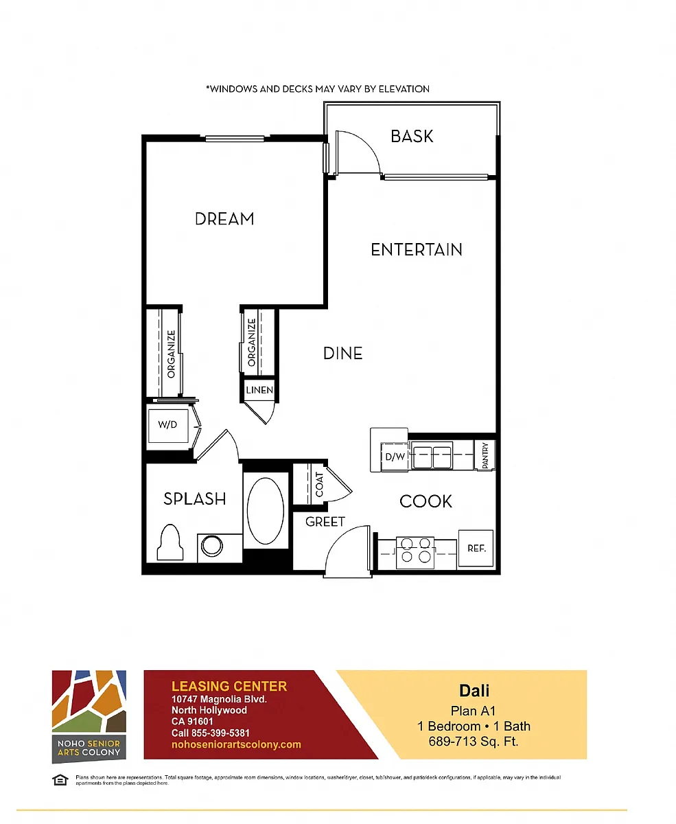 Floor plan Dali