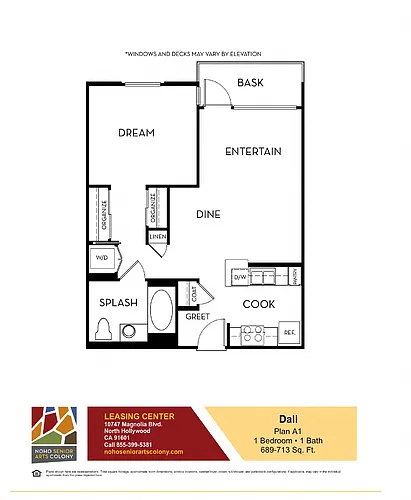 Floor plan Dali