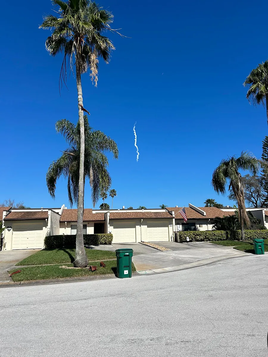 ONE OF THE LAUNCHES DURING THE DAY OUT THE FRONT YARD LOOKING ACROSS QUIET CUL-DE-SAC - 309 Markley Ct