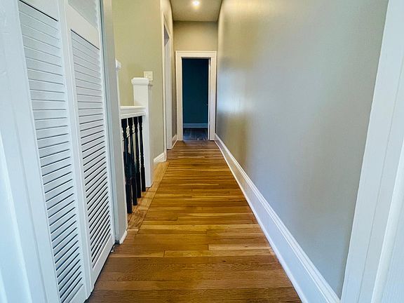 Beautifully re-finished white oak hardwood flooring throughout the entire home including stairs