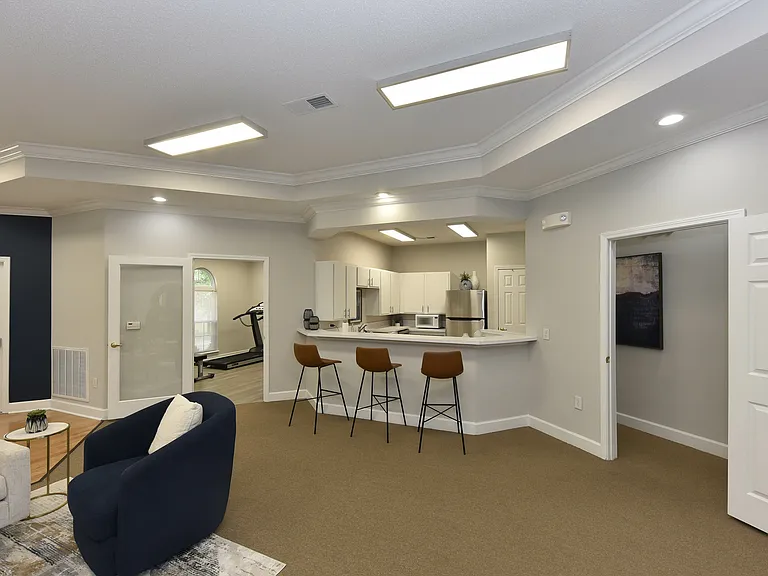 Community Clubhouse with Kitchen Area