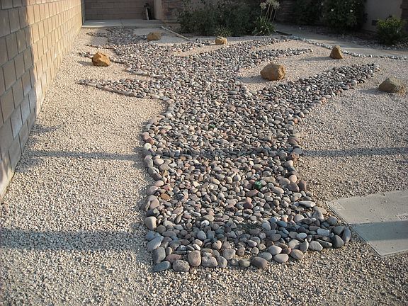 Custom landscaping by C&M