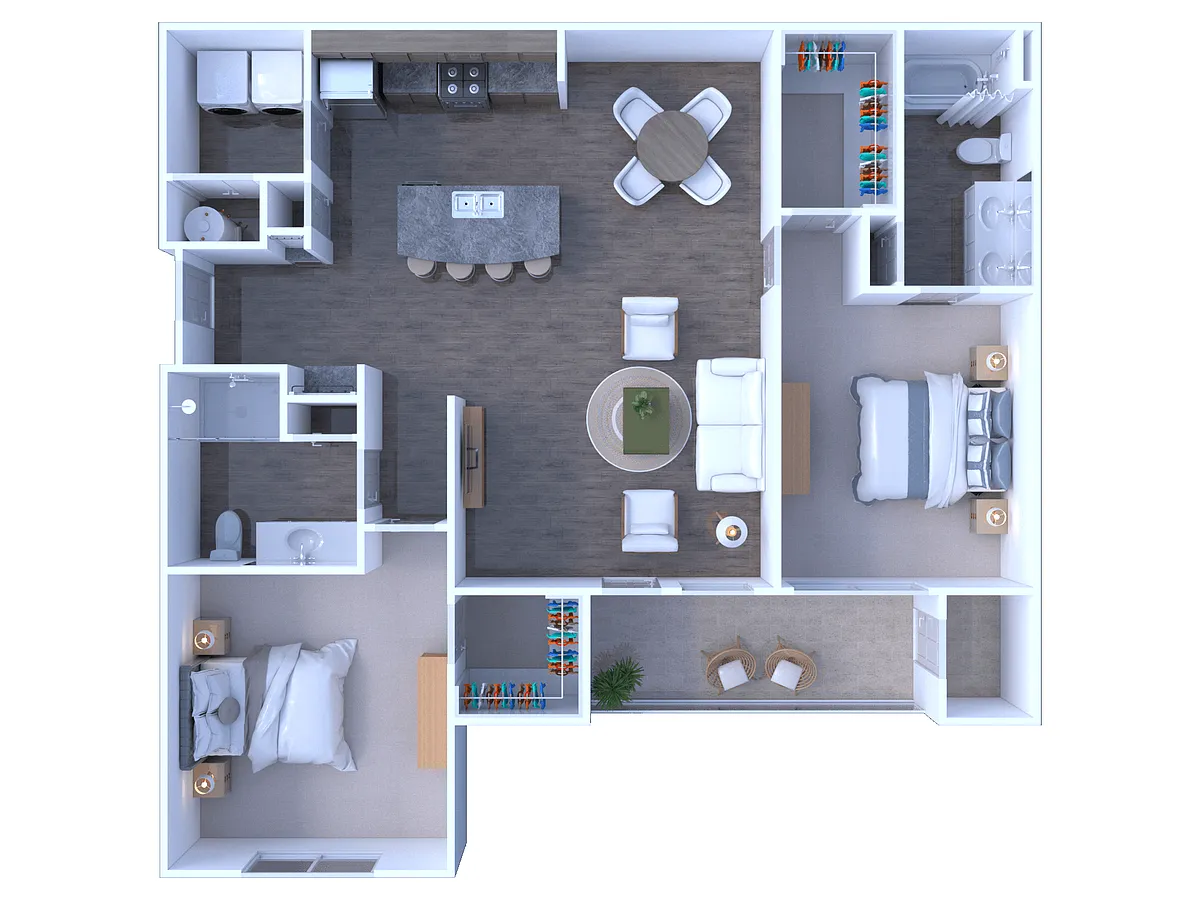 Floor plan B3