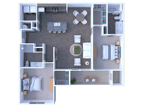 Floor plan B3