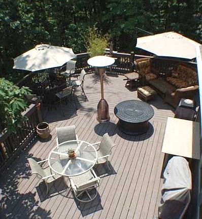 Rear Deck from Balcony