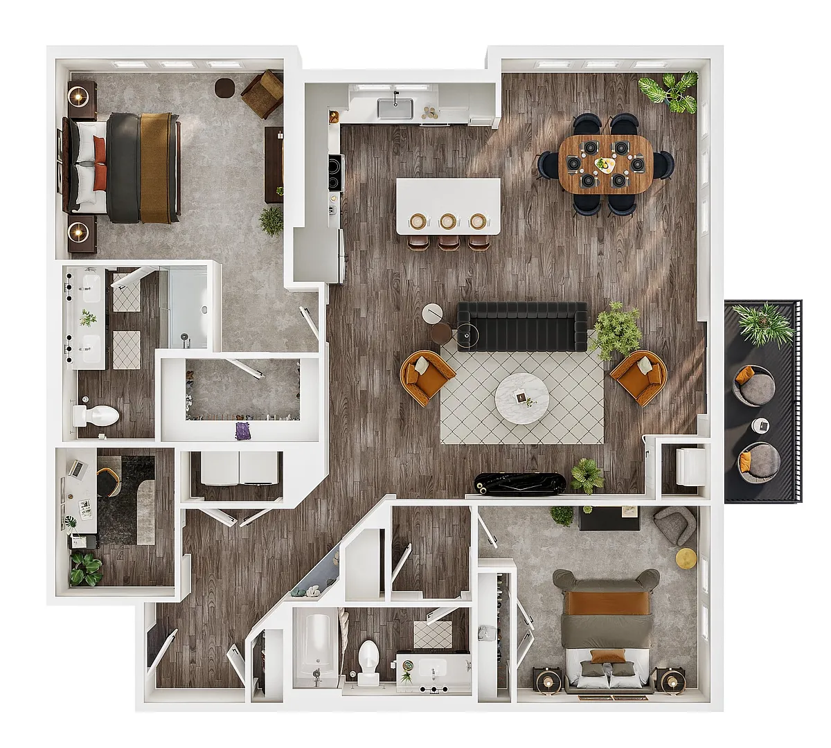 Floor plan B4